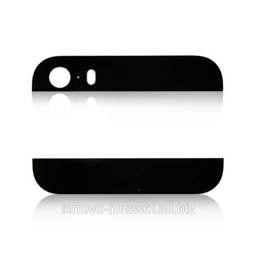 Apple iPhone 5 корпусные стекла черные (верх низ)
