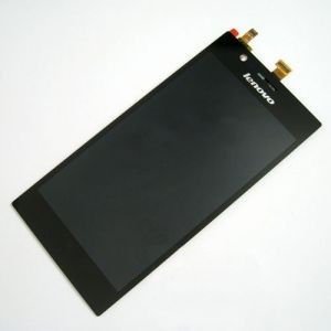 Дисплей Lenovo K910 в комплекте с черным тачскрином