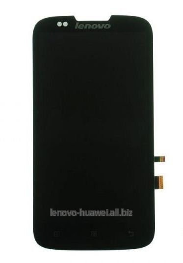 Дисплей Lenovo A560 в комплекте с черным тачскрином