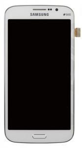 Дисплей Samsung i9152 Galaxy Mega 5,8 в комплекте с белым тачскрином и корпусной рамкой