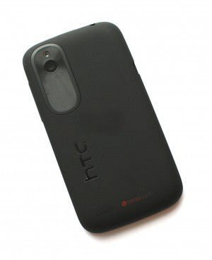 Корпус HTC T328w Desire V, black orig передняя+задняя панель+средняя часть