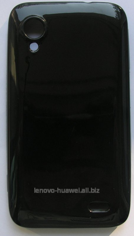 Силиконовый чехол-накладка (Black) для Lenovo S720