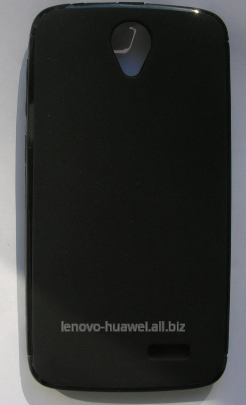 Силиконовый чехол-накладка (Black) для Lenovo A388T
