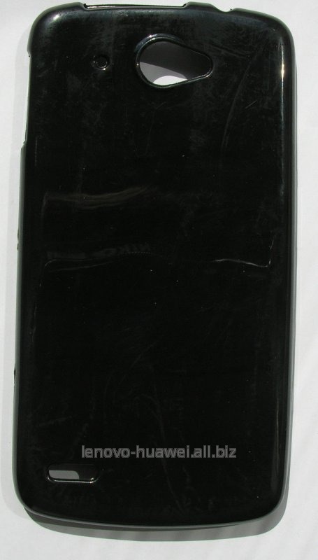 Силиконовый чехол-накладка (Black) для Lenovo S920