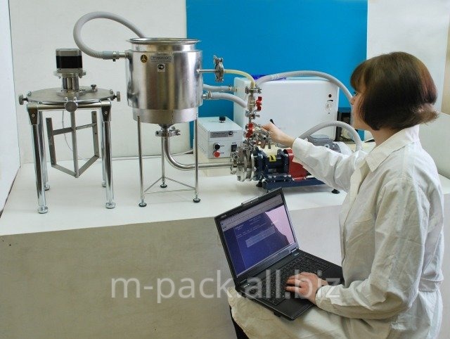 Установка приготовления эмульсий и суспензий серии УПЭС для лабораторных, учебных целей и опытных производств объём рабочей ёмкости 10 или 20 литров