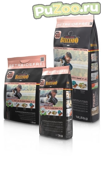 Belcando Finest Grain-Free Salmon - беззерновой сухой корм Белькандо Файнест Грэйн Фри сальмон с лососем для мелких и средних пород собак