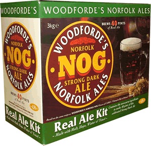 Пивная смесь Muntons Woodfordes Nog Strong Dark Ale- Крепкий Темный Эль (3 кг