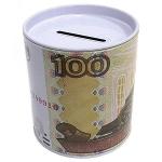 Копилка для денег Эврика Банка 100 руб 92377