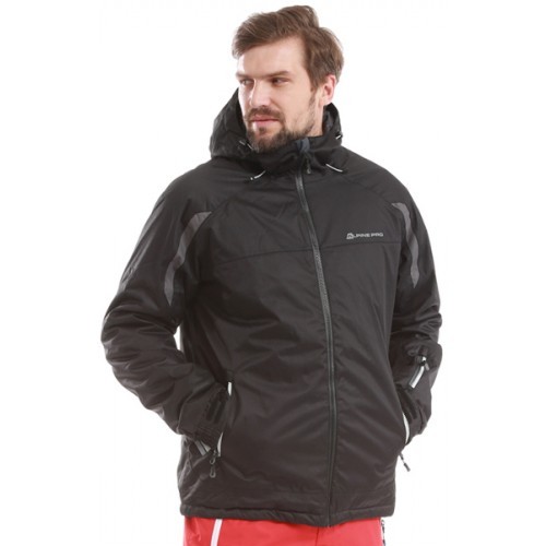 Мужская горнолыжная куртка со съемным капюшоном от чешского производителя Alpine Pro.