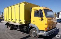 Фургон для перевозки хлебобулочных изделий на базе КАМАЗ-4308