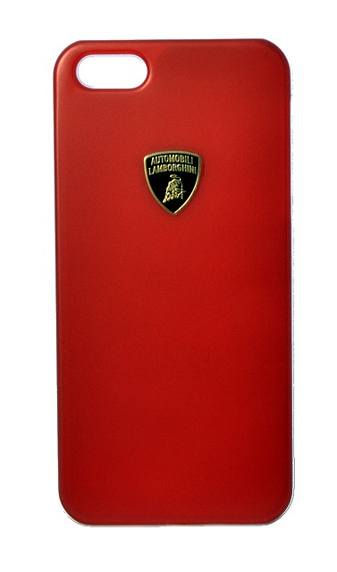 Крышка Lamborghini Diablo для iPhone 5 красная