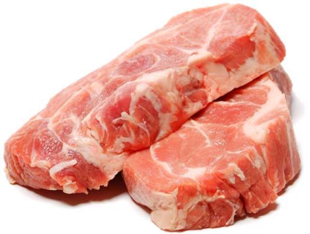 Мясо свинины, говядины, блочное мясо.