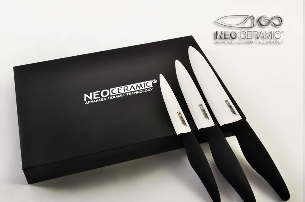 Керамические ножи NEO CERAMIC с лезвиями из белой керамики