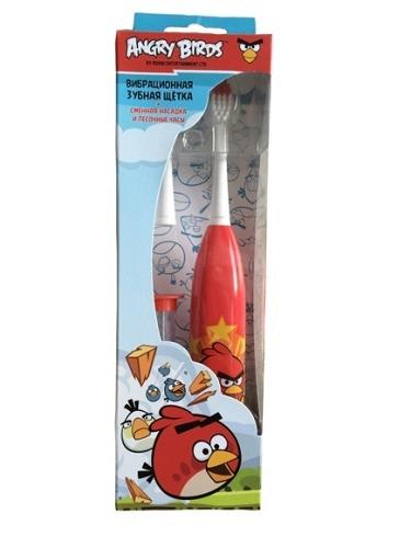 Щётки зубные Longa Vita SGA-1 Angry Birds вибрационная зубная щётка