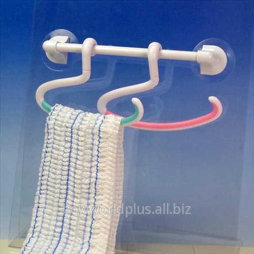 Вешалка для мочалок и полотенец (набор из 2 штук) NW-BH701