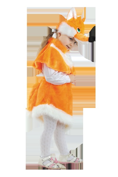 Детский карнавальный костюм Лиса Алиса