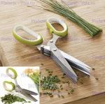 Ножницы для нарезки зелени (5 лезвий)