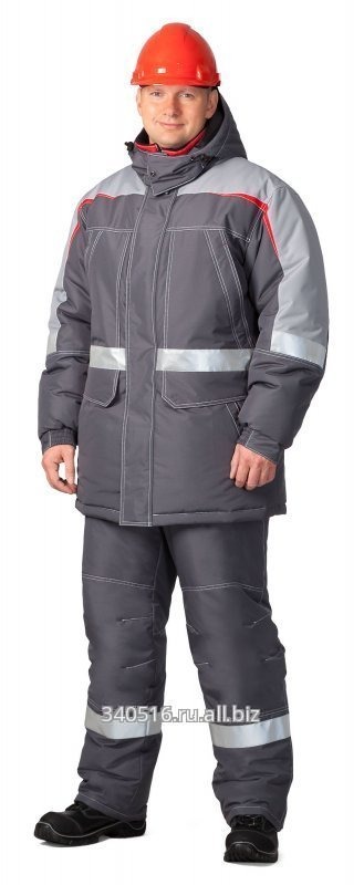 Комплект мужской утепленный: куртка «Айсберг» + брюки «Айсберг» + куртка «Софт»