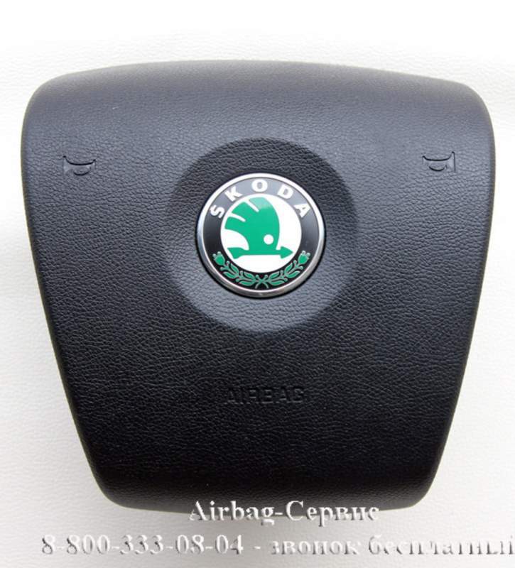 Крышка подушки безопасности водителя Skoda Octavia A5 СП-345/1