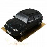 Праздничный торт в виде автомобиля BWM X5 №783