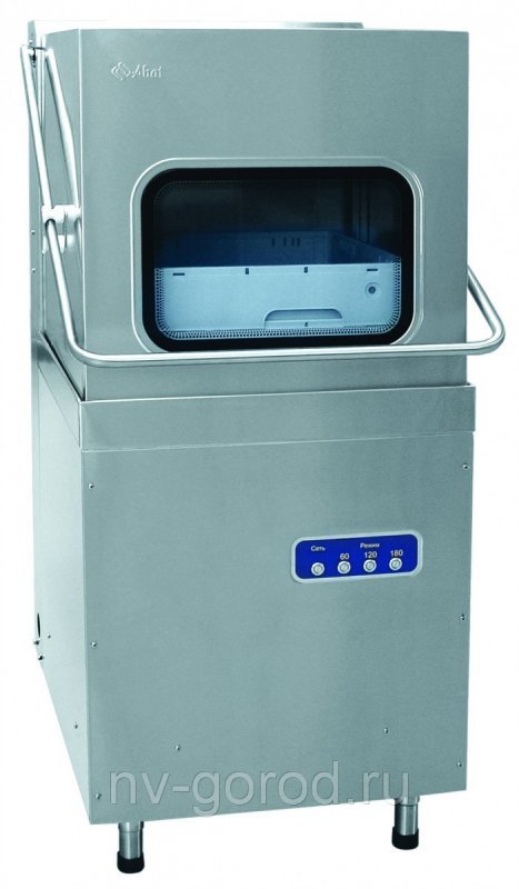 Машина посудомоечная МПК-1100К, 1100 тар/ч, 3 цикла, 2 дозатора (моющ. и ополаск.), 2 насоса