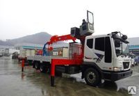Автомобиль грузовой бортовой Daewoo Novus (2011 г.в.) с КМУ Kanglim 1256 (2014 г.в.) 7 тонн