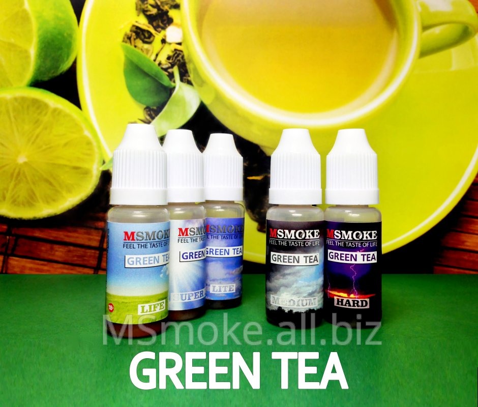 Жидкость для электронных сигарет MSmoke GREEN TEA
