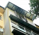 Козырьки на окна и балконы в Сочи - Раздел: Строительные конструкции, строительные объекты