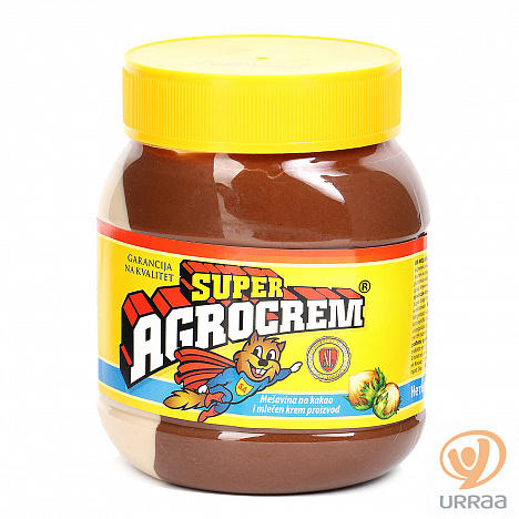 Agrocrem. Какао-сливочная паста с орехом, 800 г