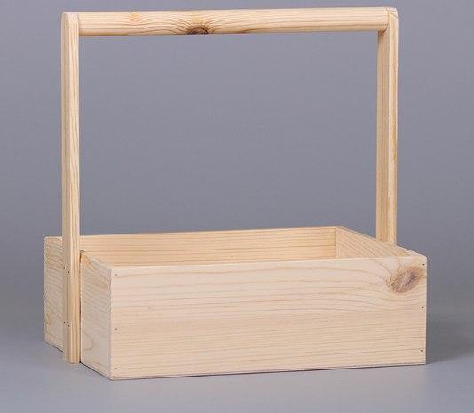 Большой сплошной деревянный ящик 280*220*100