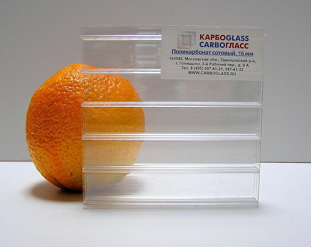 Сотовый поликарбонат Carboglass 4-16 мм, прозрачный и цветной