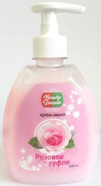 Крем-мыло Розовое суфле 