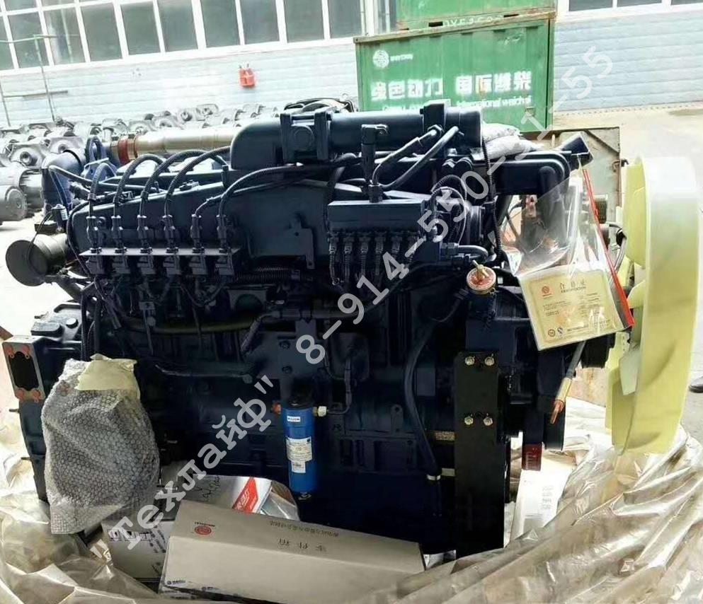 Двигатель газовый Weichai WP12NG330 Евро-5 для самосвала или тягача МАЗ, КамАЗ, Урал