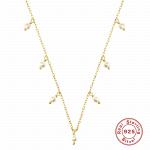 S925 sterling silver design imitation pearl necklace - Раздел: Галантерея, бижутерия, ювелирные изделия