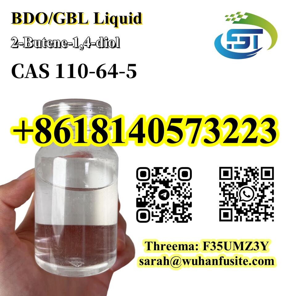CAS 110-64-5 100% Safe Delivery BDO Liquid 2-Butene-1,4-diol in Stock
