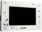 KCV-A374LE (белый), KOCOM, Монитор в/домофона, TFT LCD 7"
