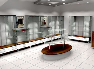 Мебель и оборудование для магазинов
