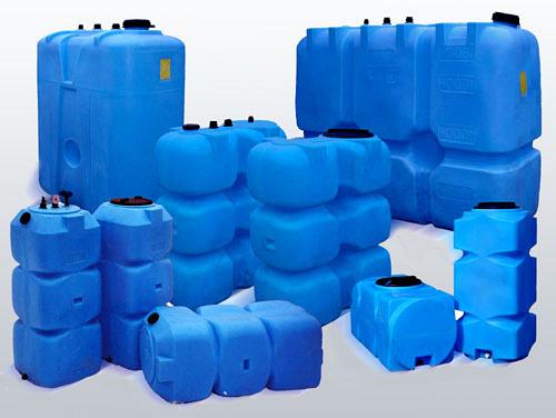 Пластиковые баки для воды и топлива