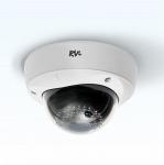 Антивандальная камера видеонаблюдения с ИК-подсветкой RVi-125 2.8-12 мм
