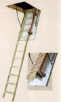 Двухсекционная раздвижная чердачная лестница LDK