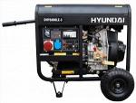 Дизельный генератор Hyundai DHY 6000LE-3 + колеса