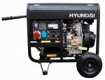 Дизельный генератор Hyundai DHY 8000LE-3 + колеса