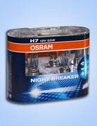Автолампы Осрам Night Breaker 12V H7 55W 64210NBR