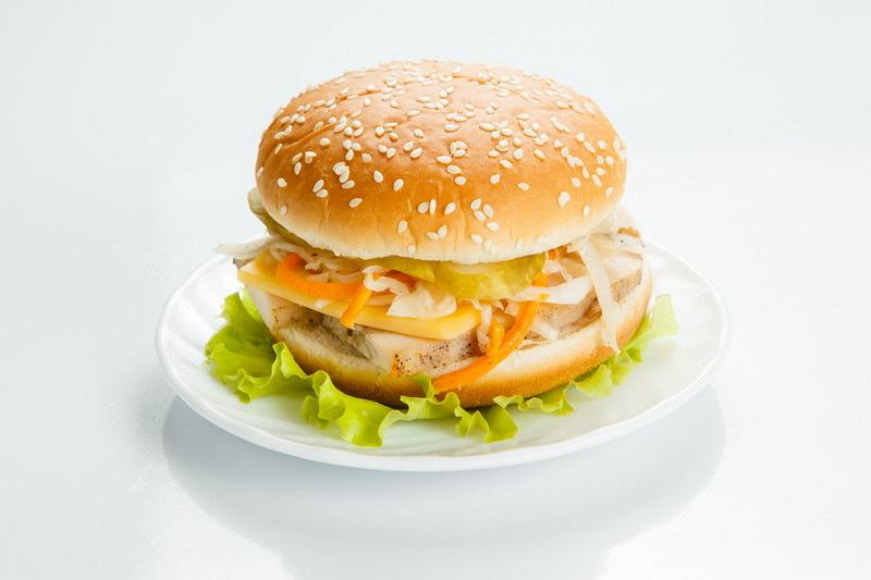 Чизбургер с карбонадом