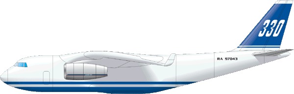 Самолет транспортный средний Ту-330