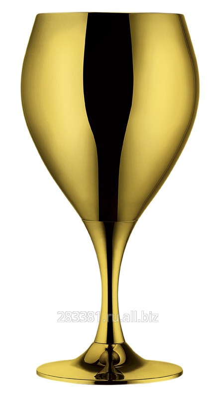 Набор позолоченных бокалов для вина, 6 шт.  арт. LS-170-2-GP