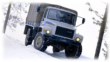 Автомобиль бортовой ГАЗ-3308 Садко