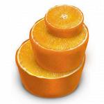 Комплект пуфиков "Апельсин"