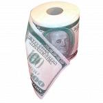 Бумага туалетная 100 долларов