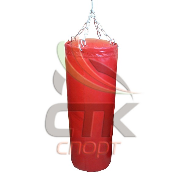 Мешок боксерский (ф35см, на цепях, тент, ППУ, резиновая крошка, 150см) 60кг